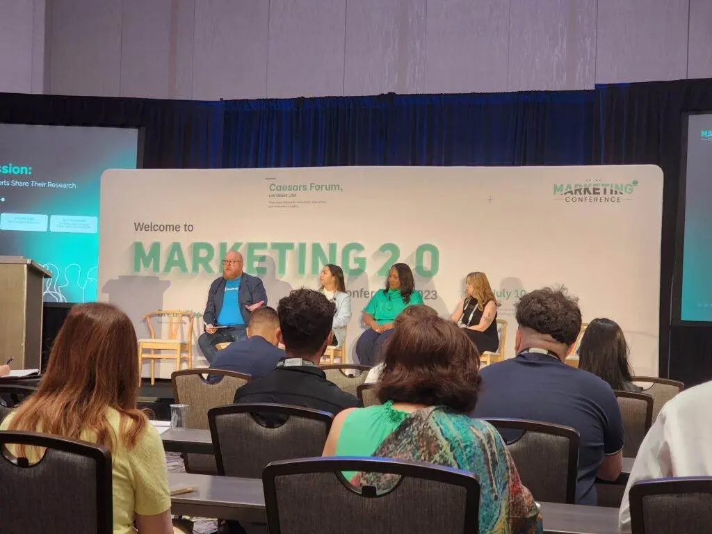 Image of Marketing 2.0 Conference day 2 panel discussion